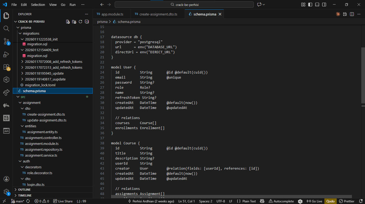 C.R.A.C.K Project Backend